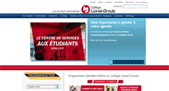 Desktop Screenshot of clg.qc.ca